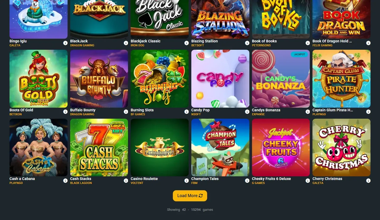 Hercules Casino Giochi